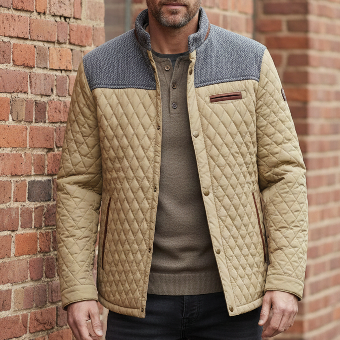 Aaron - Quilted Men’s Jacket