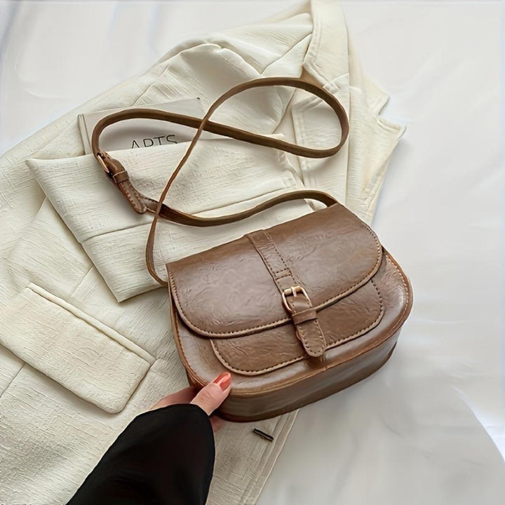 Michele - Faux Leather Crossbody Bag