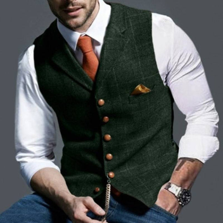 Dylan - Classic Checkered Vest