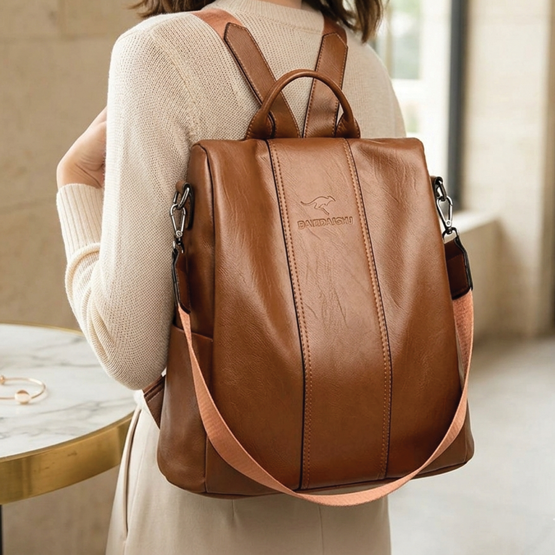 Serenity - Vegan Leather Convertible Backpack Handbag