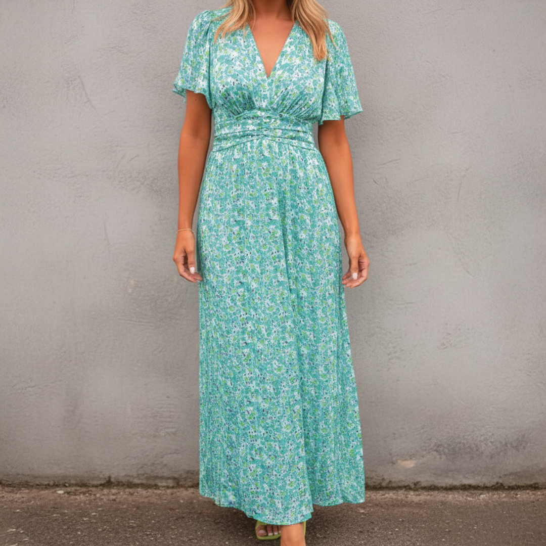 Alice - Floral Elegance Maxi Dress