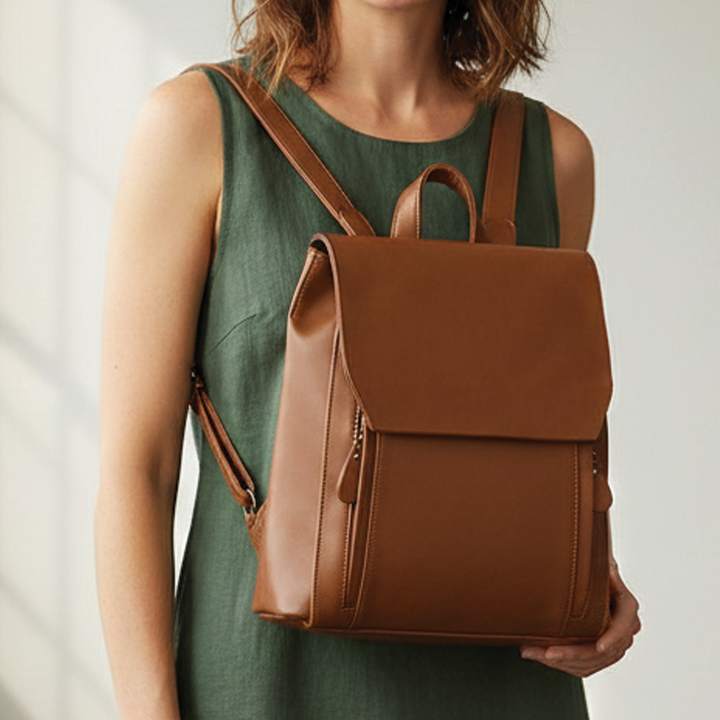 Emily - Vegan Leather Backpack