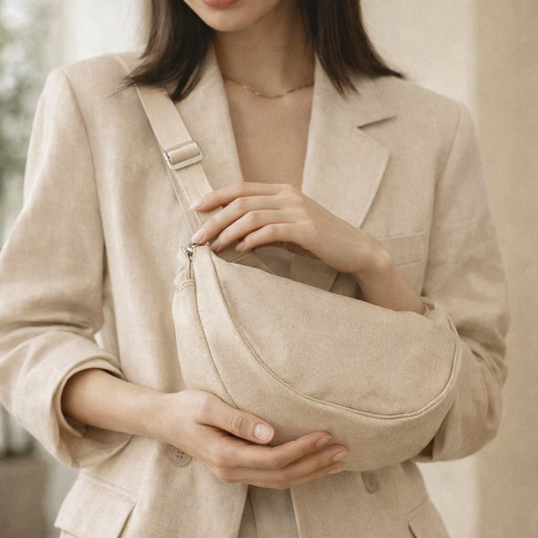 Nevaeh - Crescent Crossbody Bag
