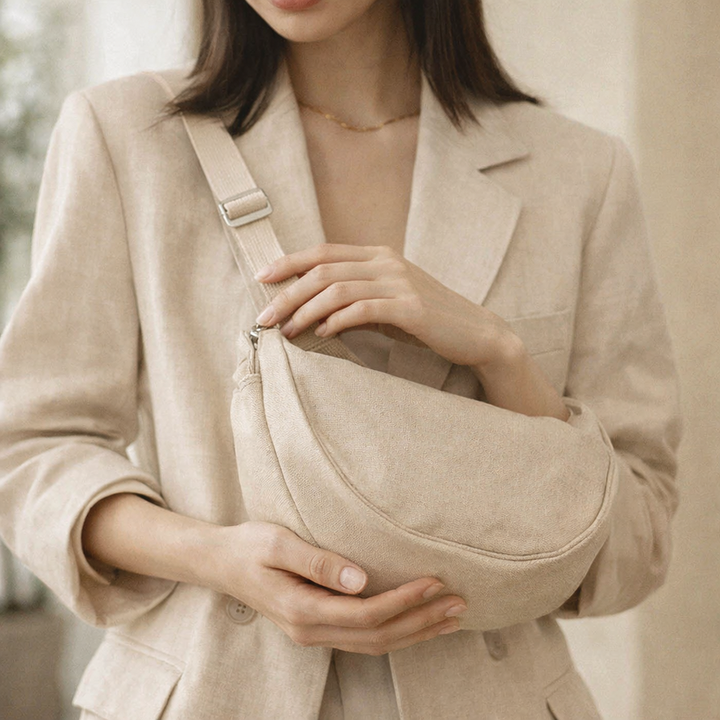 Nevaeh - Crescent Crossbody Bag