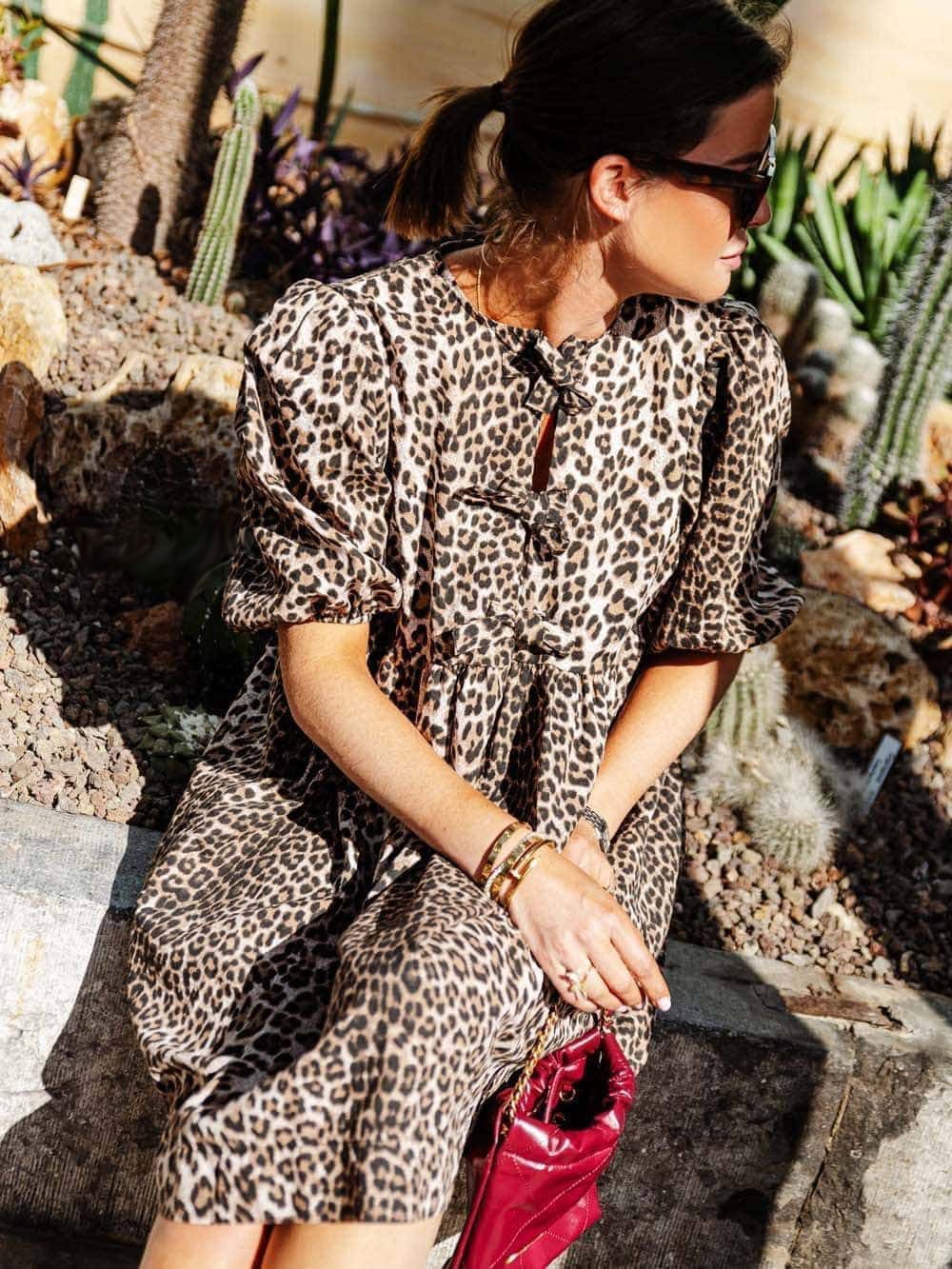 Aubrey - Leopard Print Dress