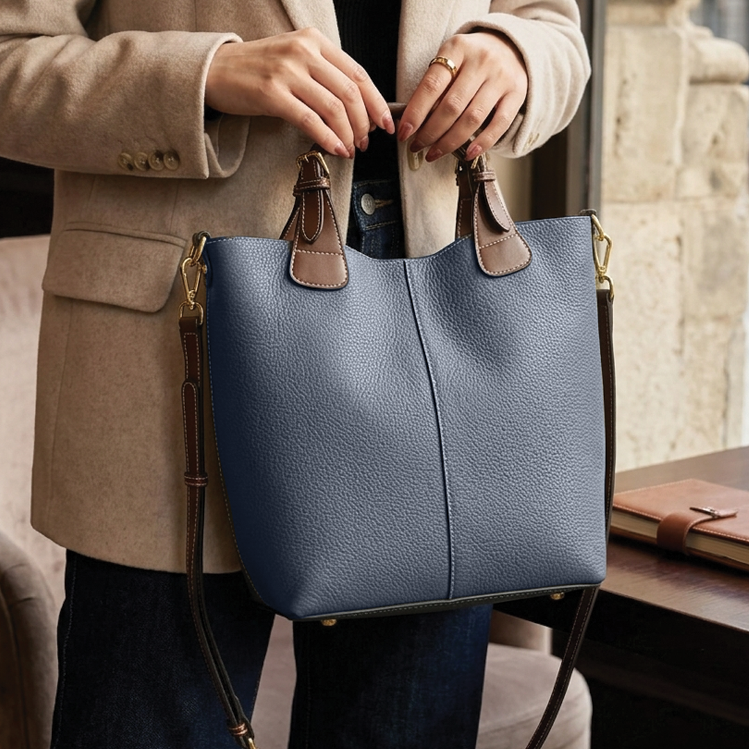 Stephanie - Vegan Leather Tote Bag