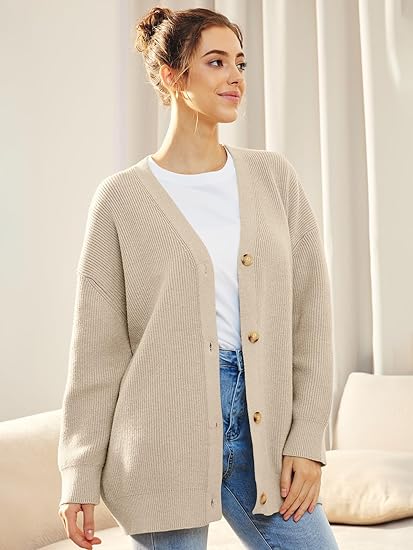 Isla - Knit Button Cardigan