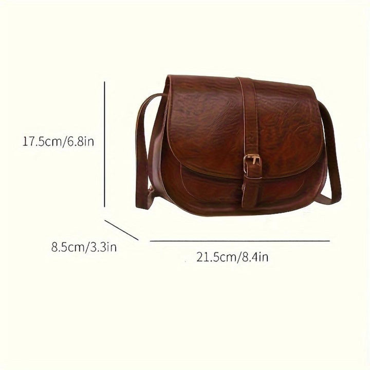 Michele - Faux Leather Crossbody Bag