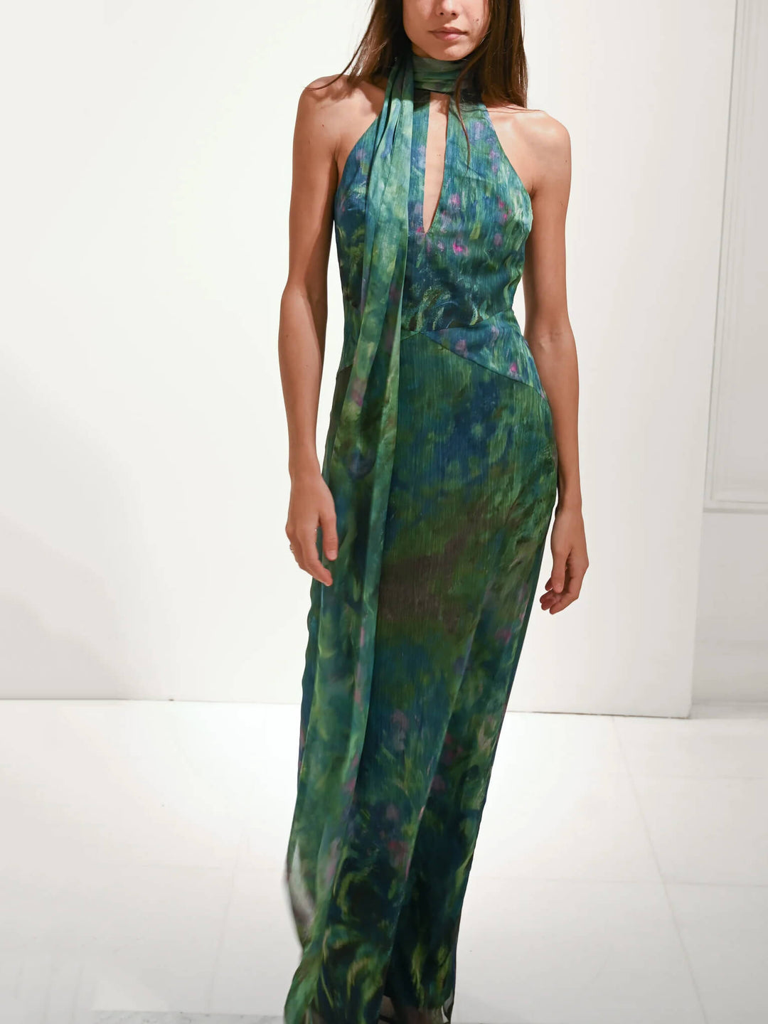 Avery - Halter Maxi Dress