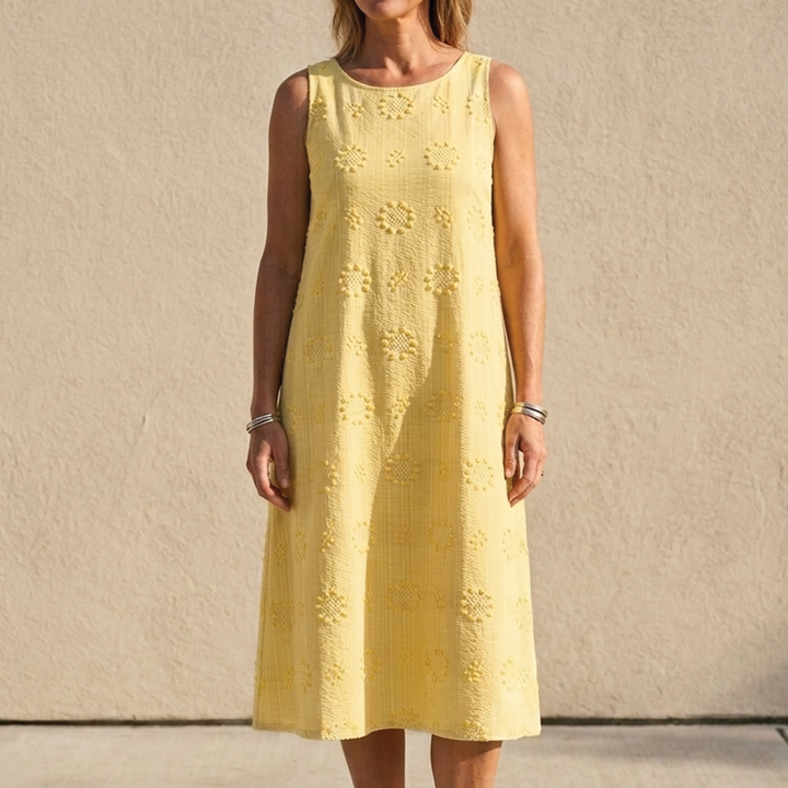 Olivia – Printed Midi Dress