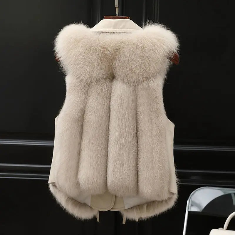 Athena - Faux Fur Vest