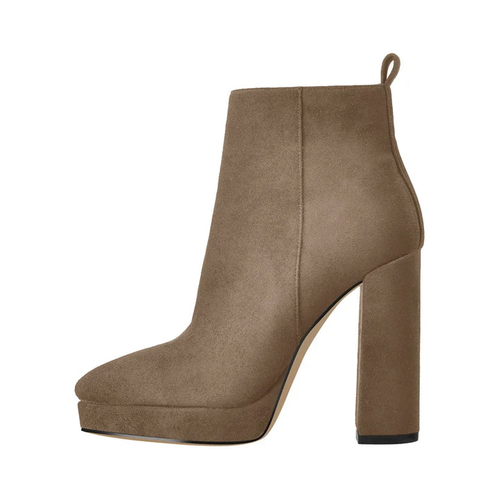 Amelia - Pointed Toe Ankle Boots