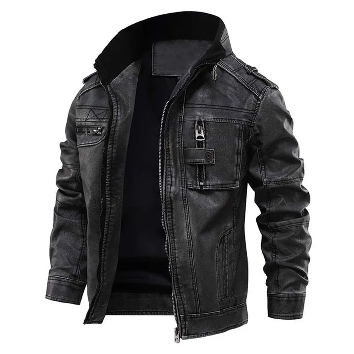 William - Faux Leather Jacket