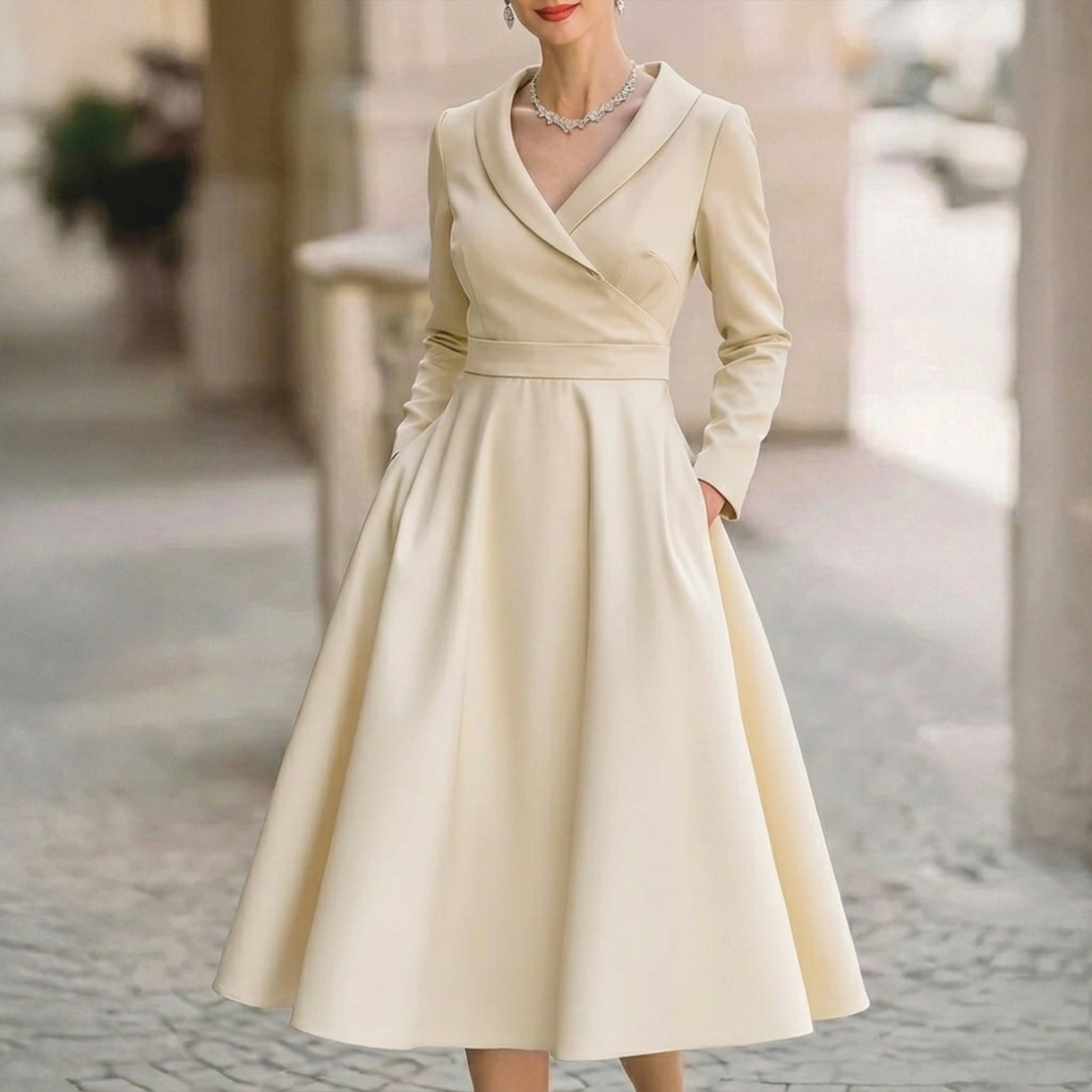 Evelyn - Vintage Flare Evening Gown