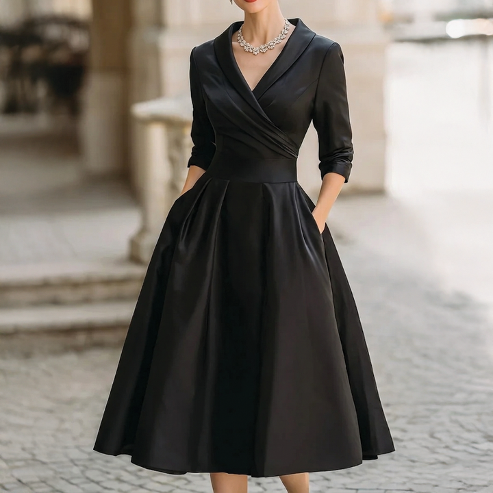 Evelyn - Vintage Flare Evening Gown