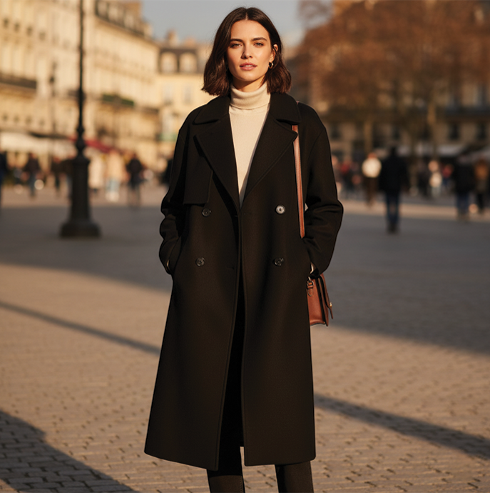 Maria - Elegant Trench Coat