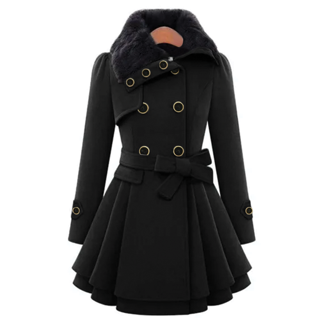 Natalie - Wool Trench Coat