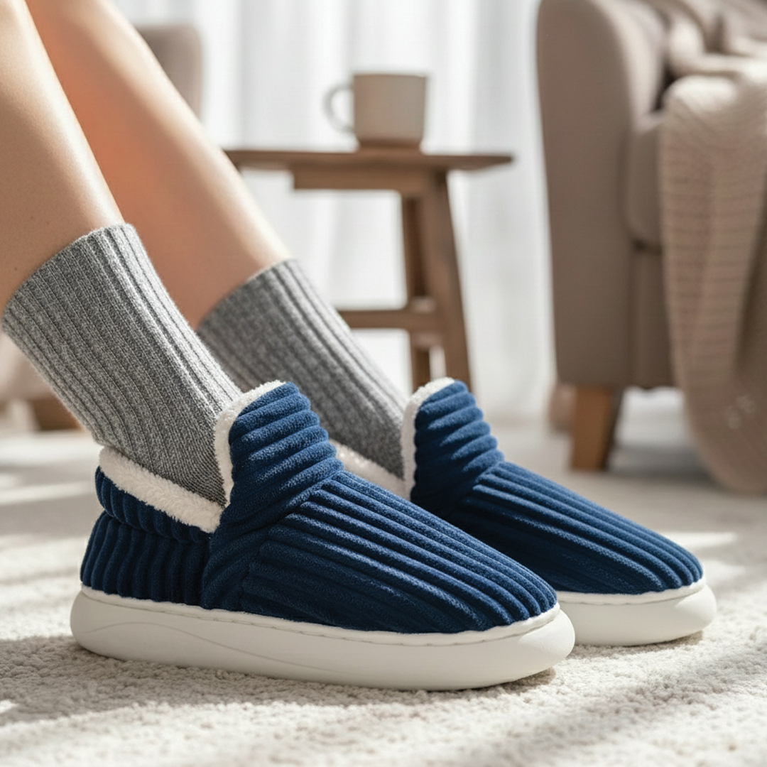 Amy - Cozy Plush Slippers