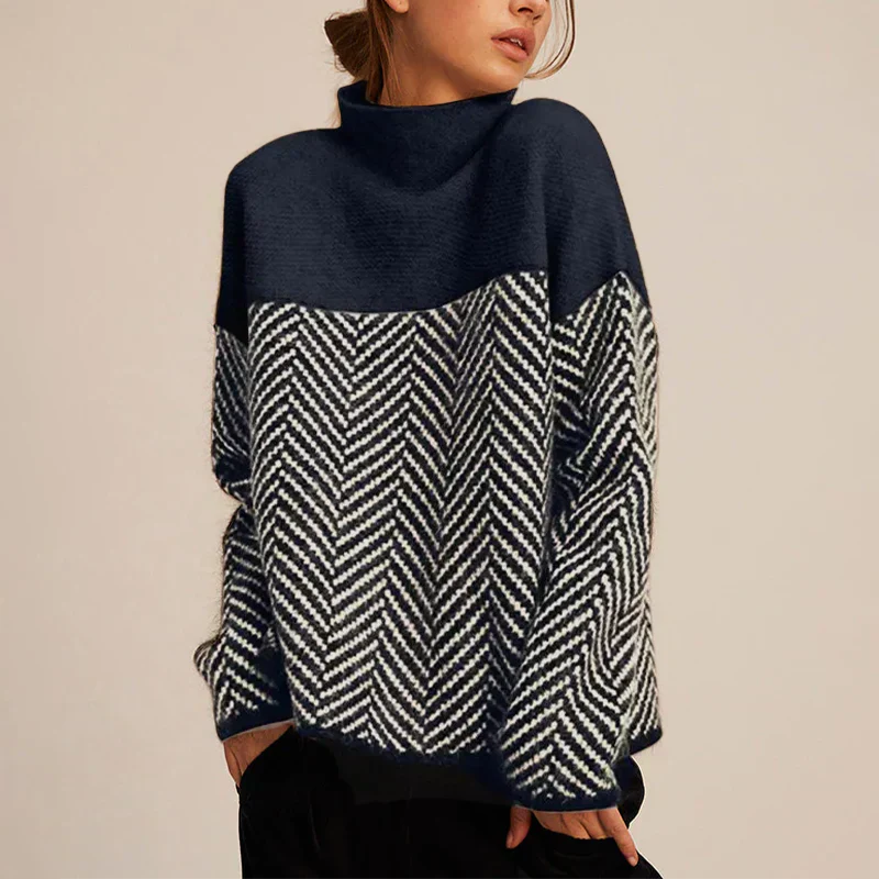 Elavita - Janice - High collar sweater