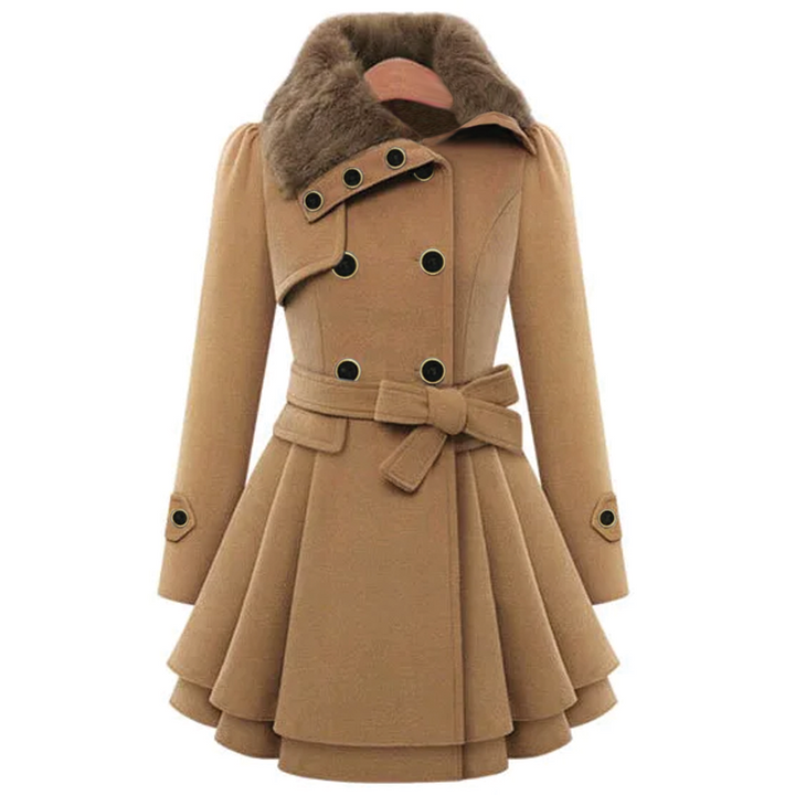 Natalie - Wool Trench Coat