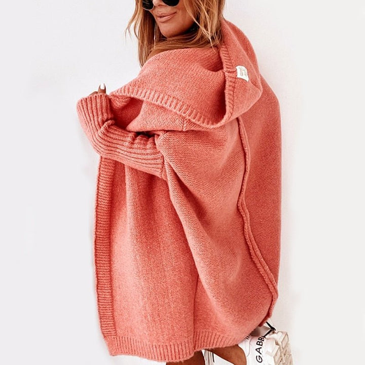 Lynn - Hooded Knit Cardigan