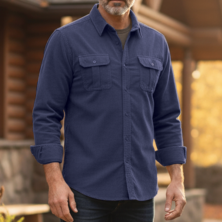 Carson - Casual Corduroy Shirt