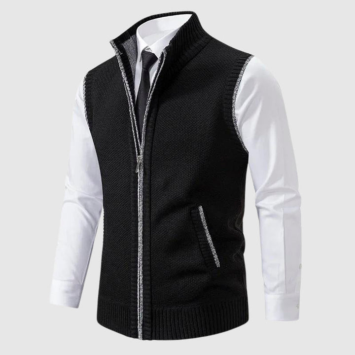 Carter - Zip-Up Sweater Vest