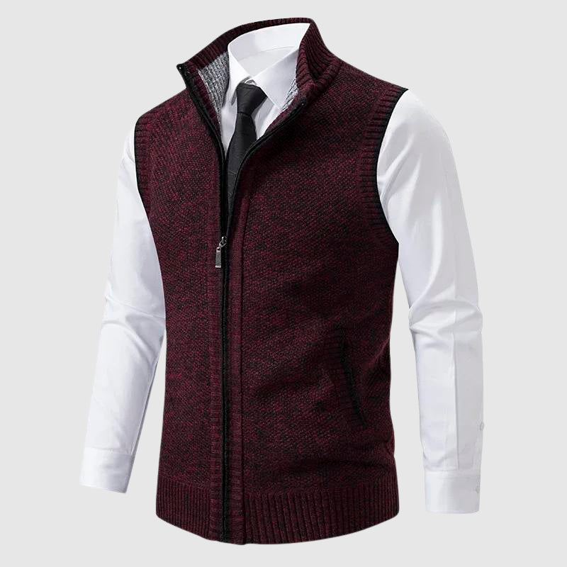 Carter - Zip-Up Sweater Vest