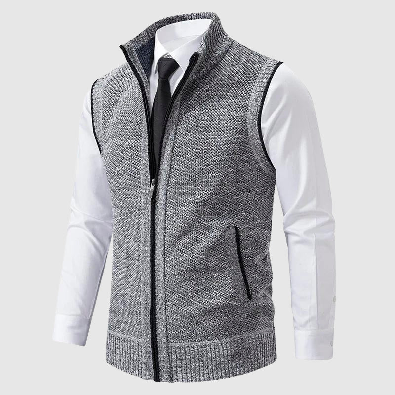 Carter - Zip-Up Sweater Vest