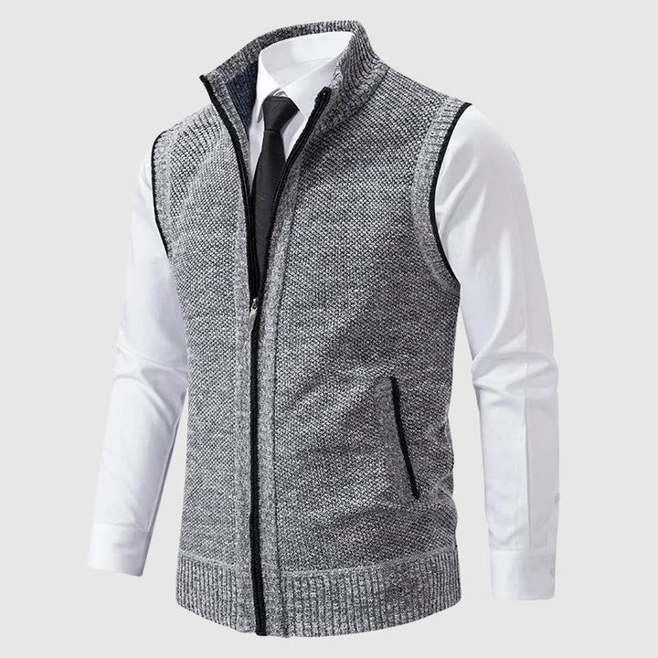 Carter - Zip-Up Sweater Vest