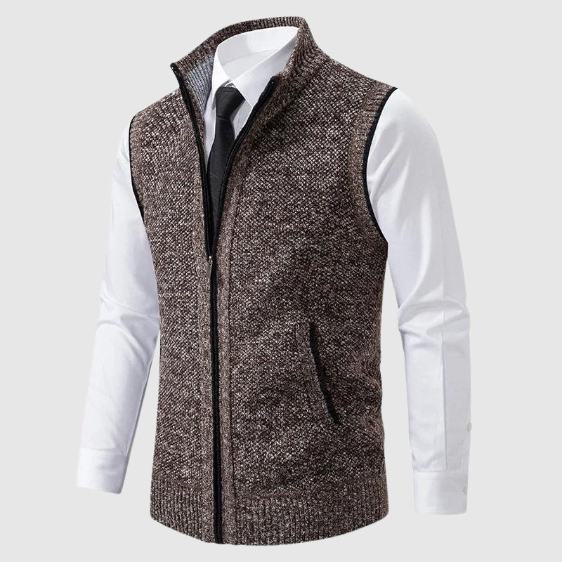 Carter - Zip-Up Sweater Vest