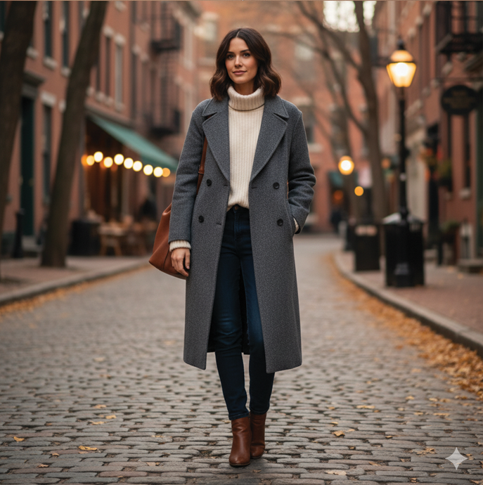 Maria - Elegant Trench Coat