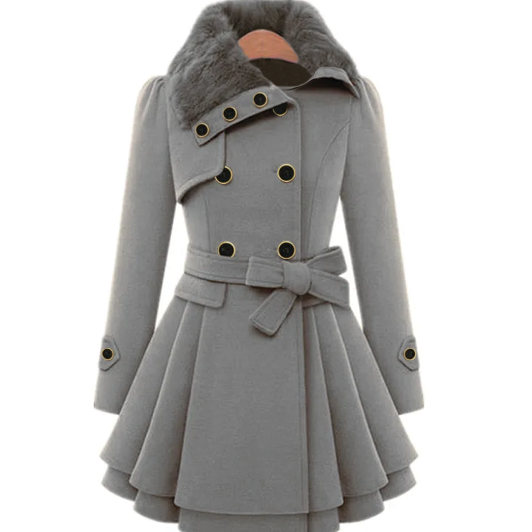 Natalie - Wool Trench Coat