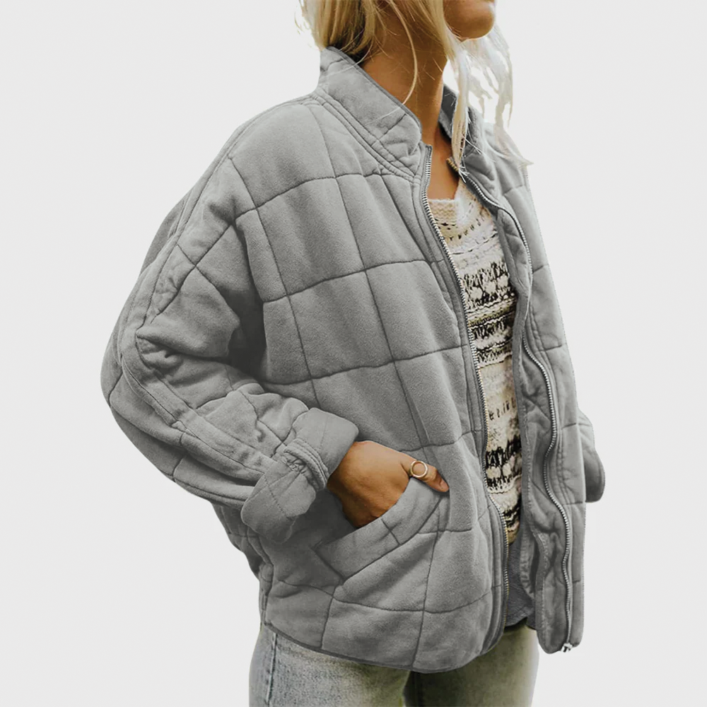 Emily - Quilted Zip Jacket