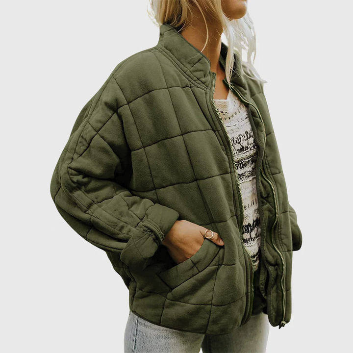 Emily - Quilted Zip Jacket
