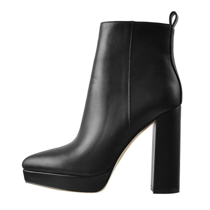 Amelia - Pointed Toe Ankle Boots