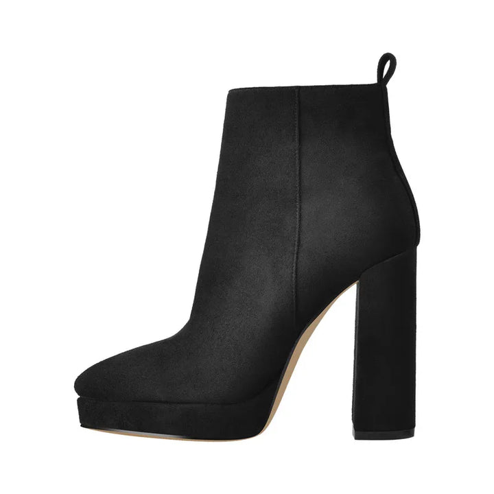Amelia - Pointed Toe Ankle Boots