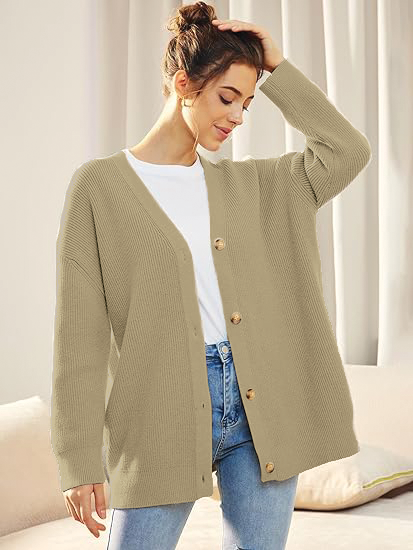 Isla - Knit Button Cardigan