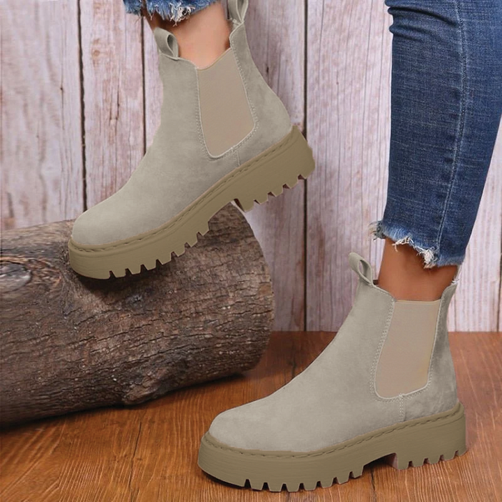 Olivia - Chunky Ankle Boots