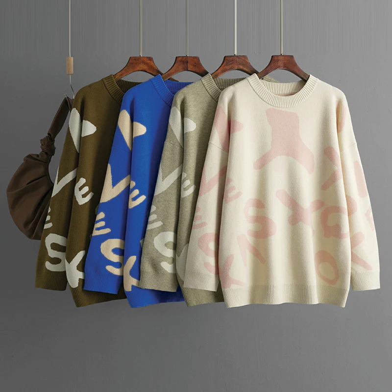 Delilah - Graphic Sweater