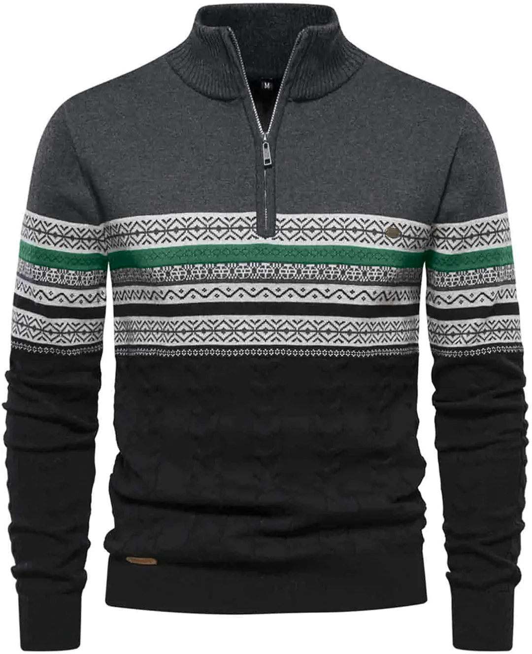 Oliver - Quarter Zip Sweater