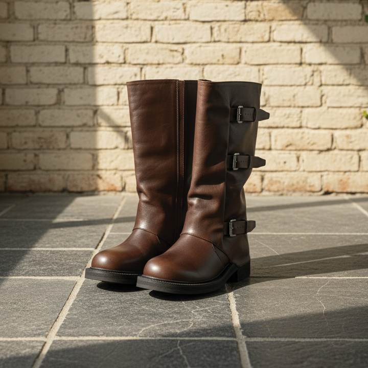 Charlotte - Vintage Knee-High Boots