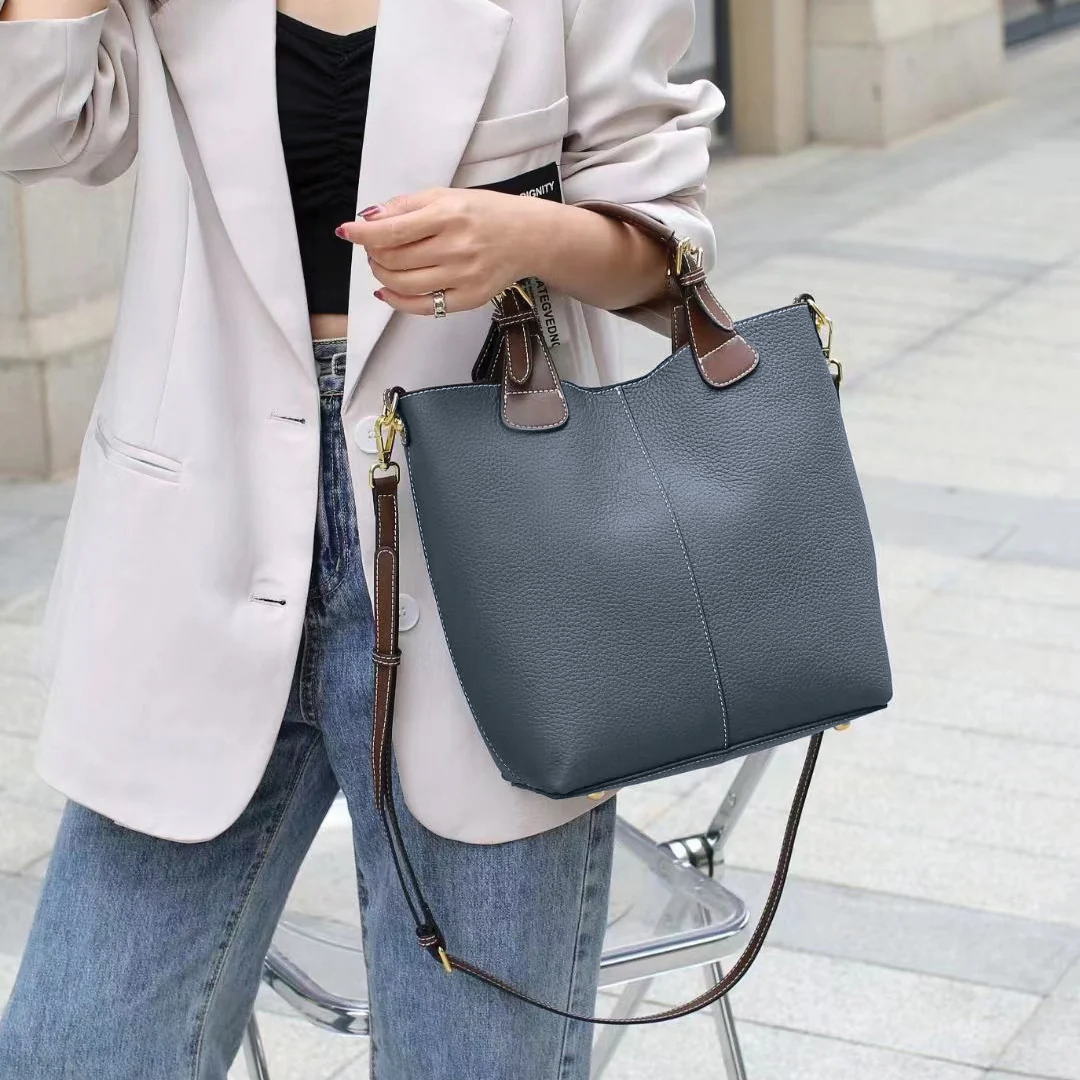 Stephanie - Vegan Leather Tote Bag