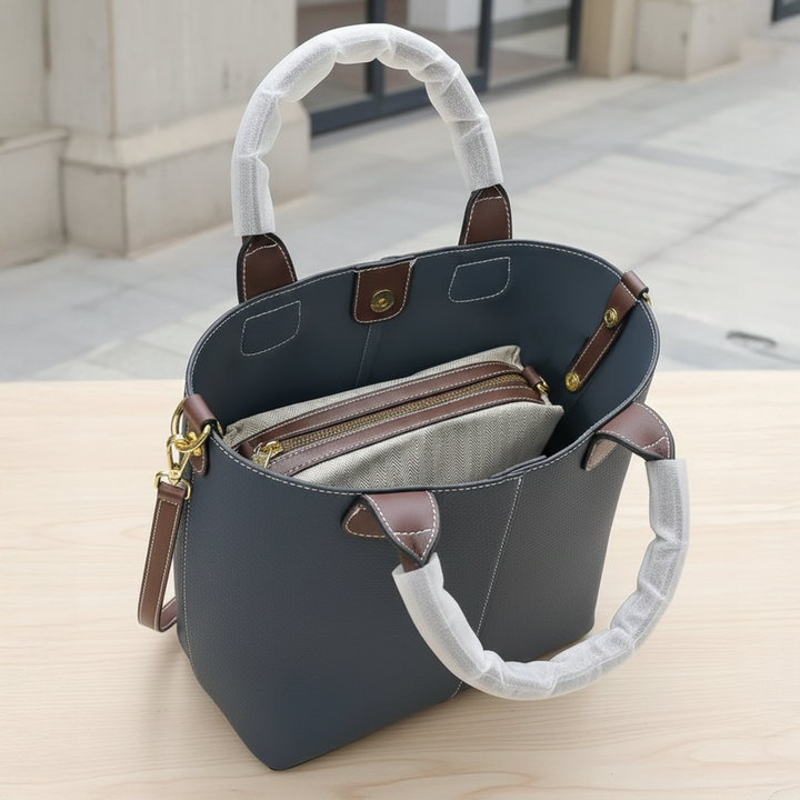 Stephanie - Vegan Leather Tote Bag