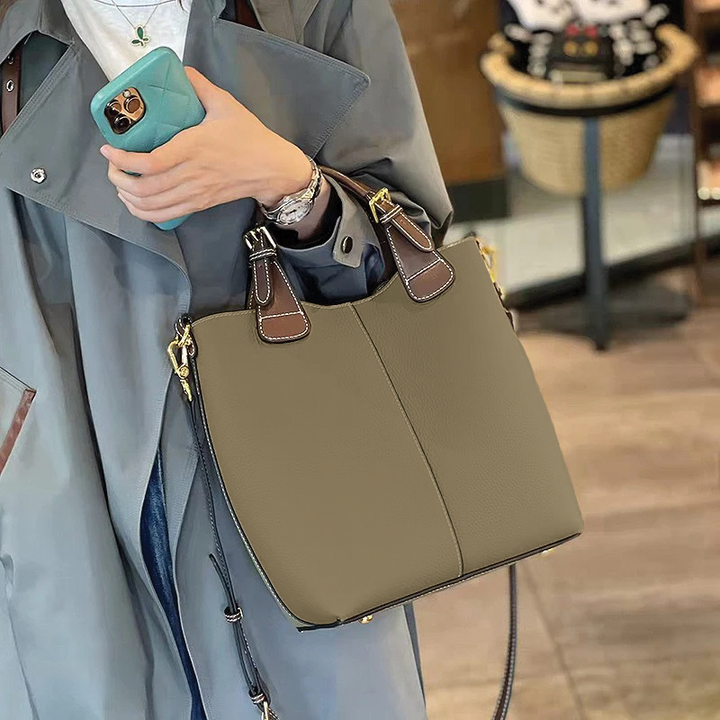 Stephanie - Vegan Leather Tote Bag