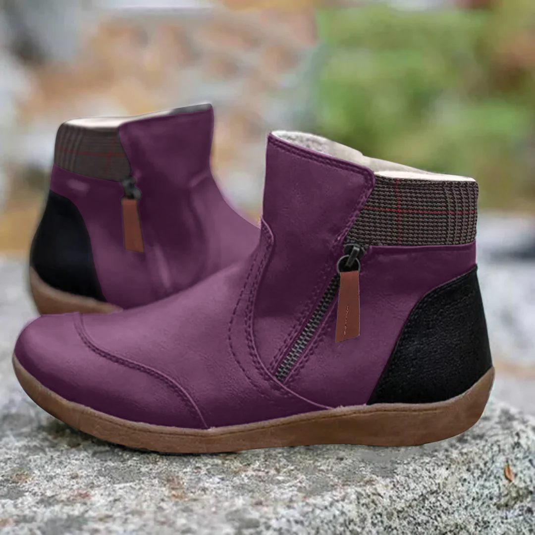 Laurie - Faux Fur Ankle Boots