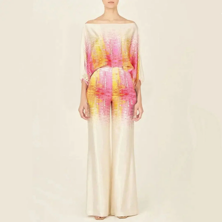 Julie - Satin Two-Piece Set