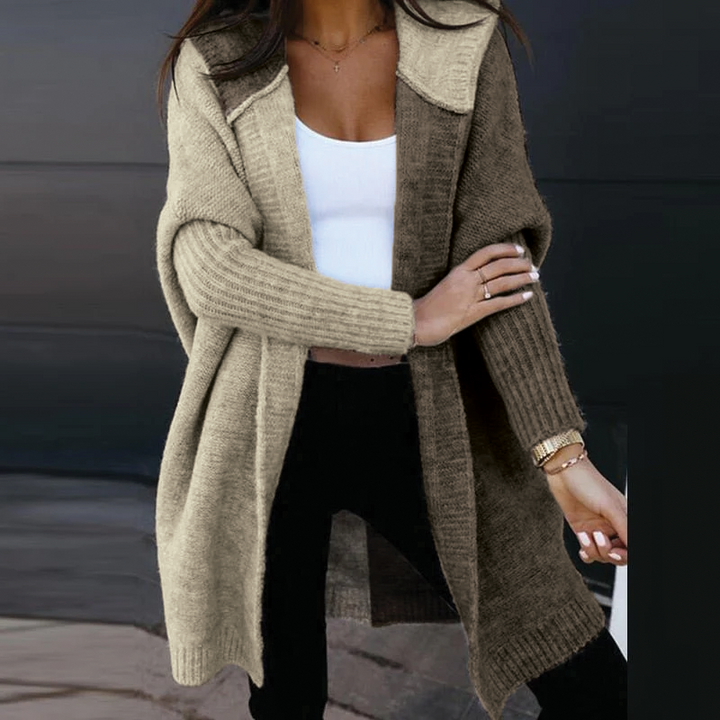 Elaine - Hooded Knit Cardigan