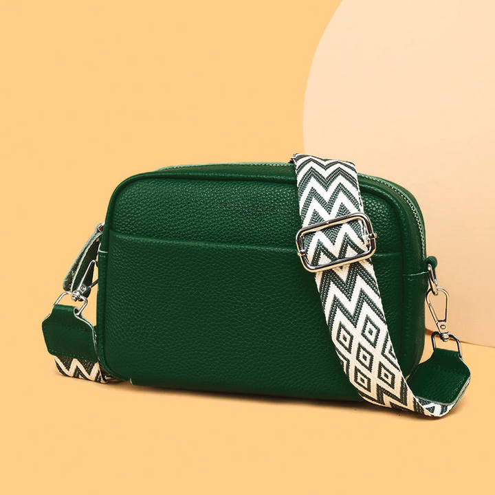 Stella - Pebbled Leather Crossbody Bag