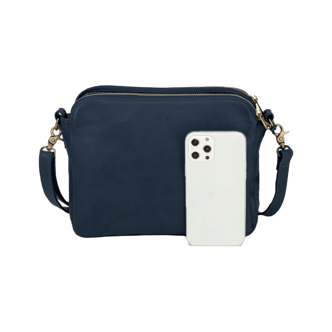 Anne - Vegan Leather Crossbody Shoulder Bag